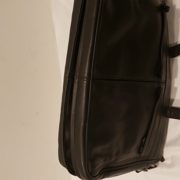 El Portal Black Leather briefcase - Picture 5 of 16